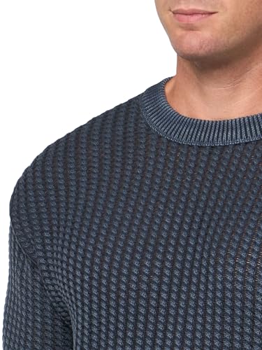 BOSS Men's Cable Knit Relaxed Fit Sweater3