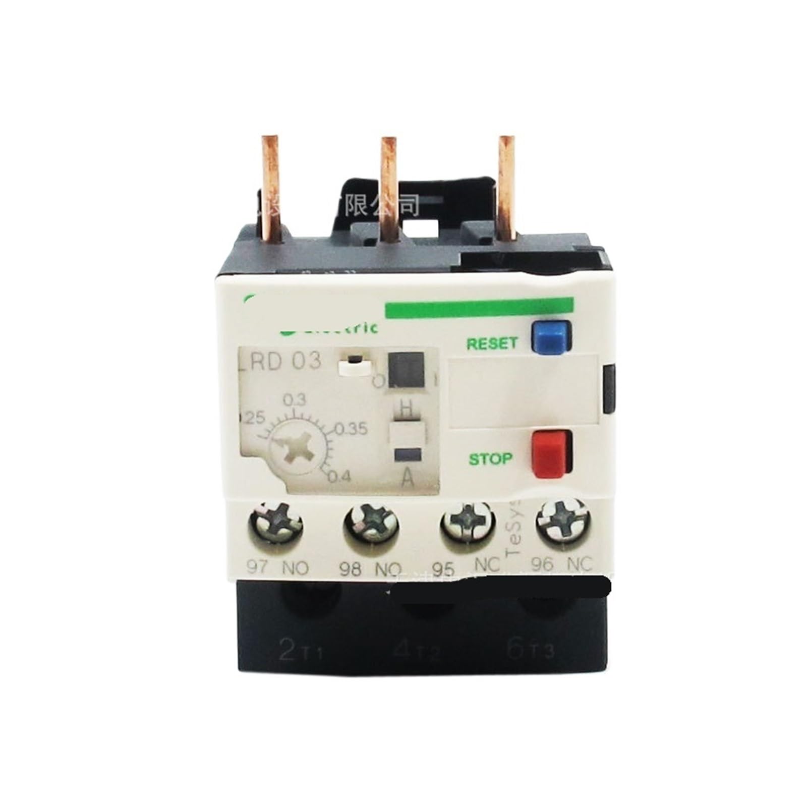 Relé de sobrecarga térmica LRD LRD03C relé térmico 0,25-0.40A relé térmico eléctrico