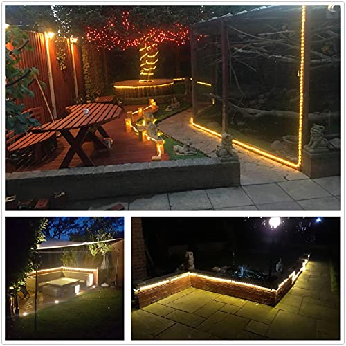 image for Tuanchuanrp 100Ft LED Rope Lights Outdoor, Rope Lights for Outside, 11