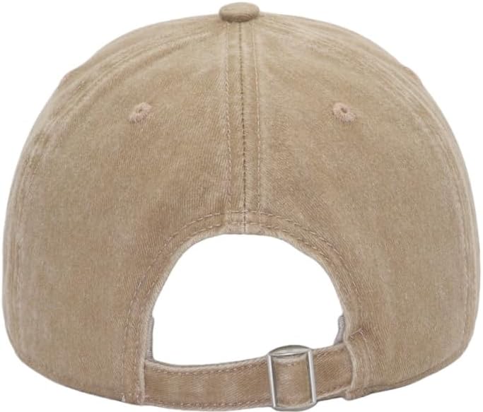 Vintage Washed Cotton Plain Baseball Caps Adjustable Unstructured Soft Blank Casual Dad Ball Hats for Men Women - Image 4