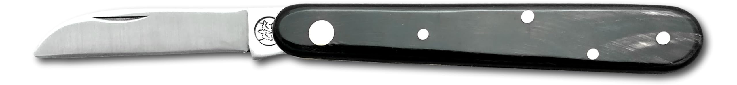 DUE BUOI Coltello da INNESTO 228C - Lama Acciaio Carbonio BÖHLER K720