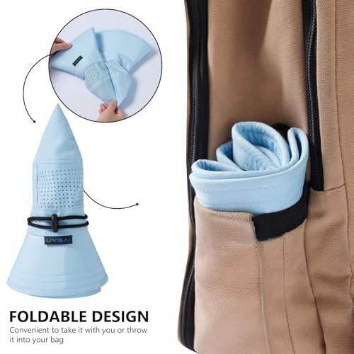 Image of UPF 50+ Bucket Sun Hat with Laser Perforated Mesh Cooling Adjustable Breathable Lightweight for Outdoor Men Women