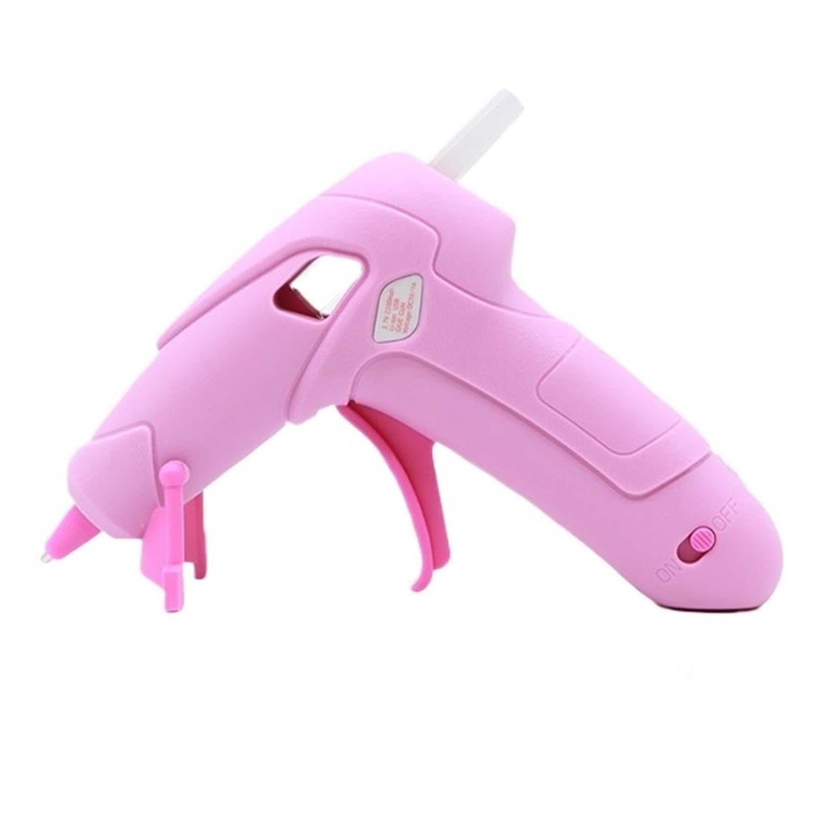 3.7V Bezprzewodowy Pistolet Do Klejenia Na Gorąco 20 Sztuk 7x100mm Kleje W Sztyfcie USB Akumulator Bezprzewodowy Pistolet Do Klejenia Narzędzie Do Naprawy Domu DIY Prezent Szybkie Nagrzewanie(Pink wit