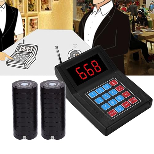SU-668 Trådlöst Restaurangpersonsökarsystem med Vibration och Blinkande