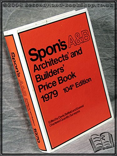 Spon's Architects' and Builders' Price Book : Amazon.es: Libros
