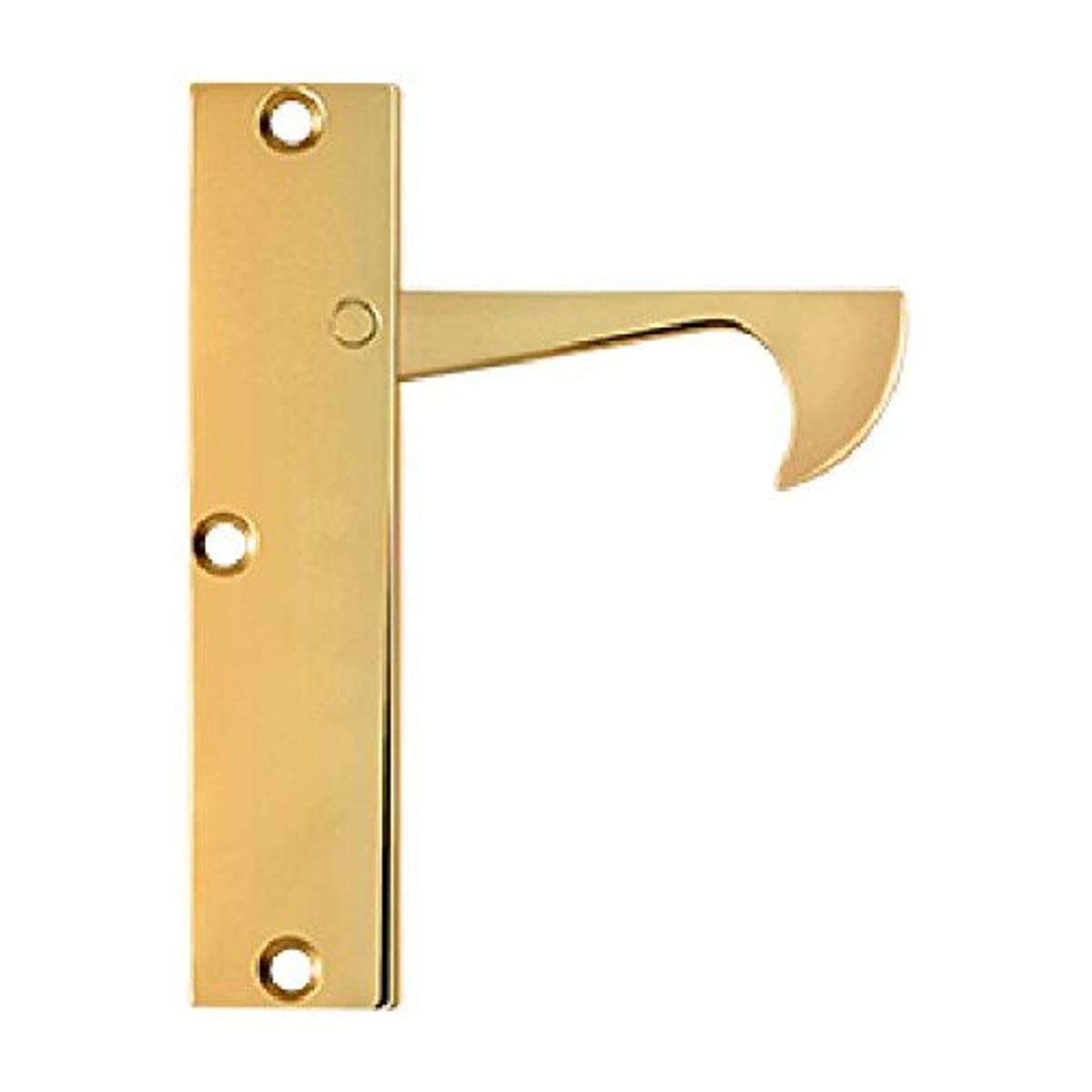 Deltana Lifetime Polished Brass Ept425cr003 1/2-Inch Solid Brass Thin Edge Pulls Size 4