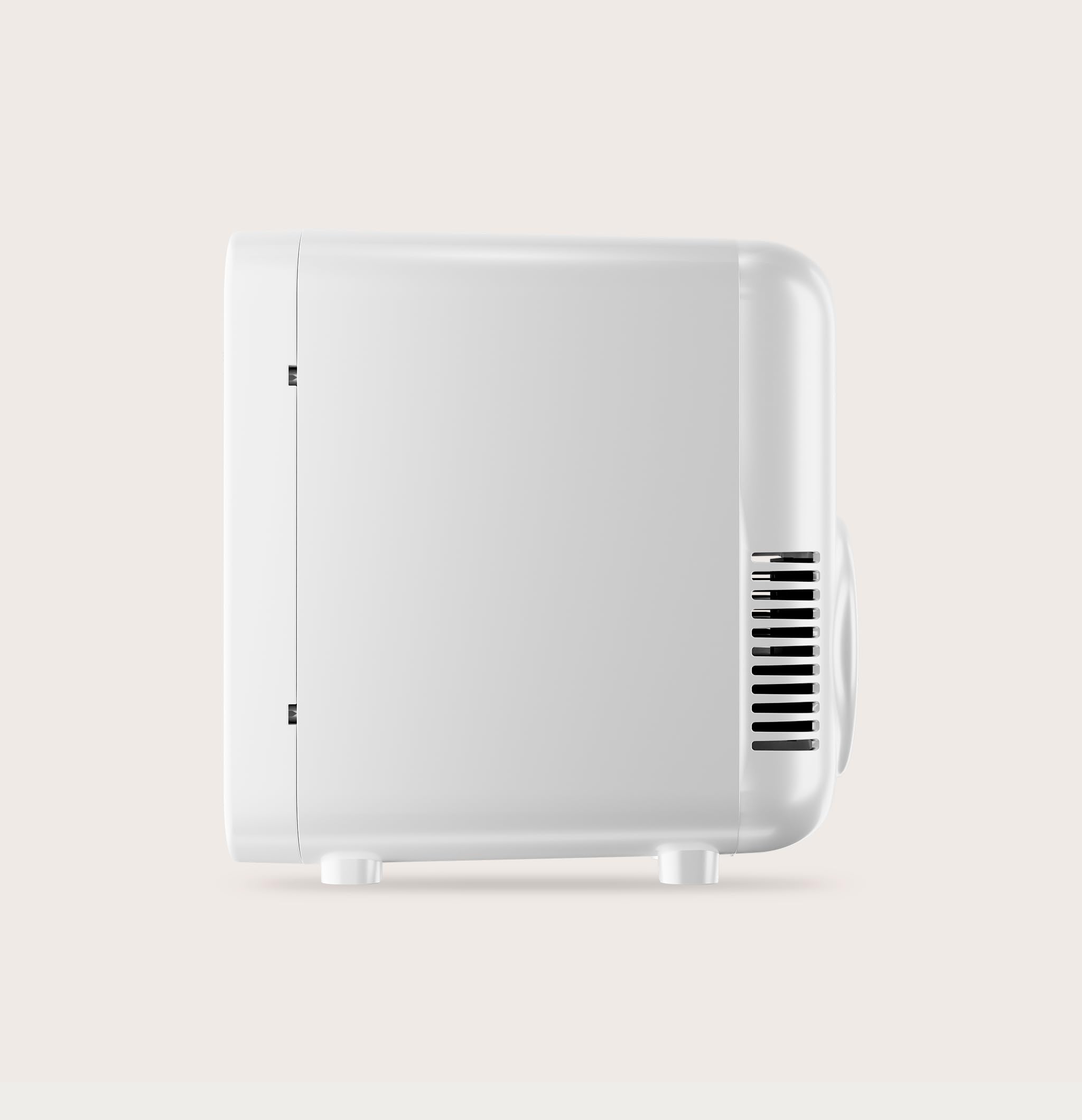 Lodówka Mini EVVO F6 Beauty (biała) 6L - Lodówka kosmetyczna i makijaż | Mini lodówka do kremów i pielęgnacji skóry | Cicha przenośna lodówka do makijażu | Funkcja zimna i ciepła | połączenie 12 V/220