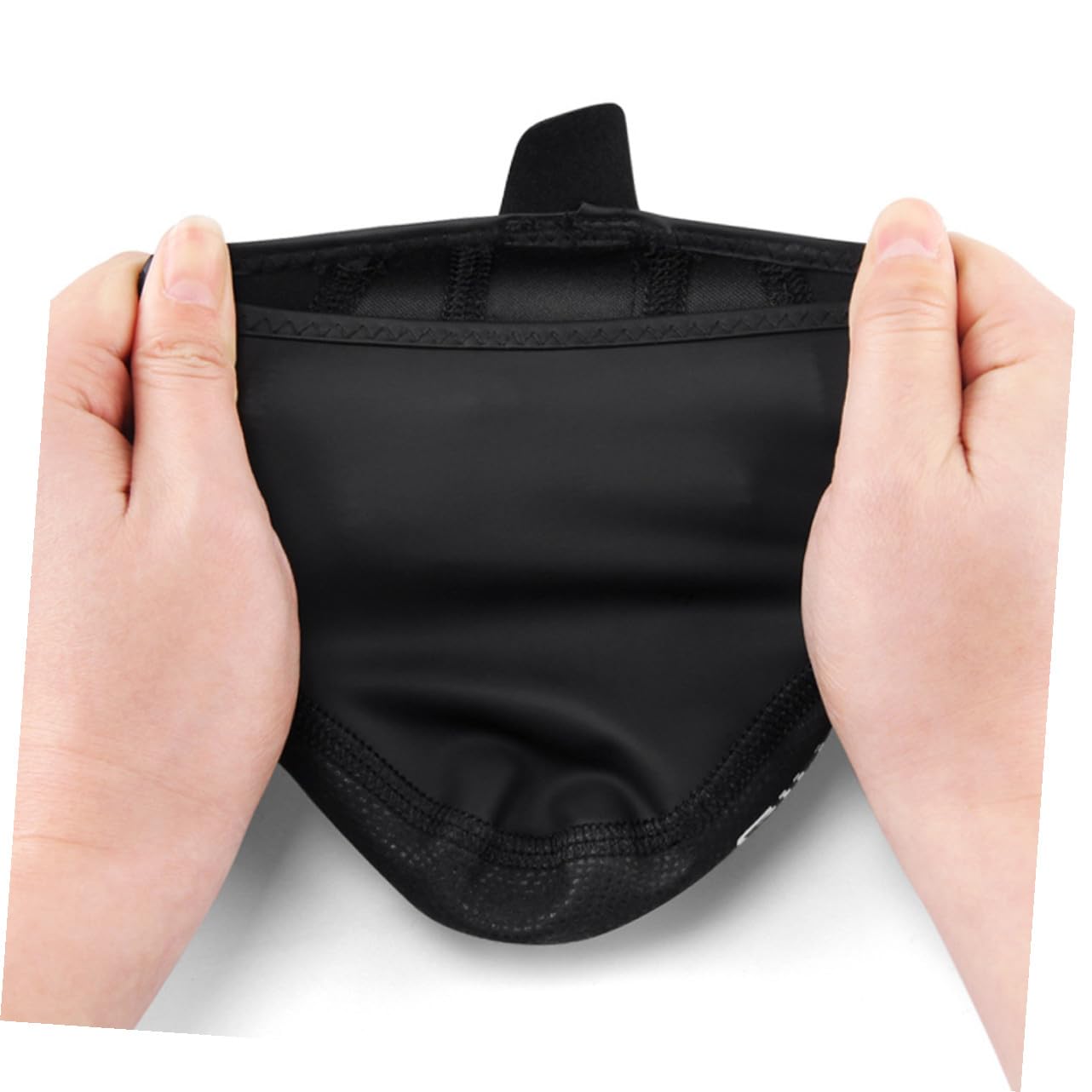 Cubrezapatillas de Ciclismo para Montaña y Carretera Funda Cálida y Resistente al Viento Antideslizante Negro XS-S Accesorio para Exteriores