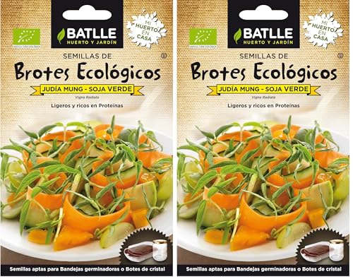 Semillas Batlle BROTES SOJA VERDE - ECO (Paquete de 2)