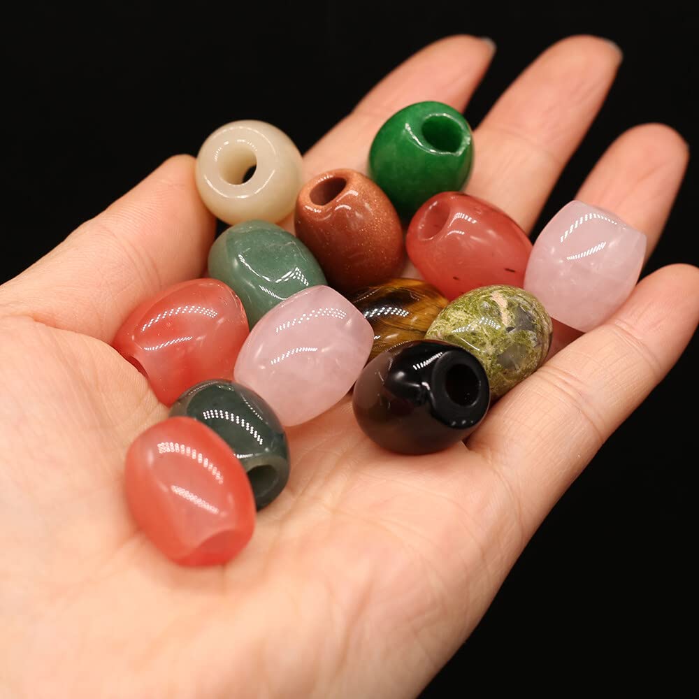 Pietre Preziose Naturali Perline Sfuse Distanziatore Rondelle - Foto 5