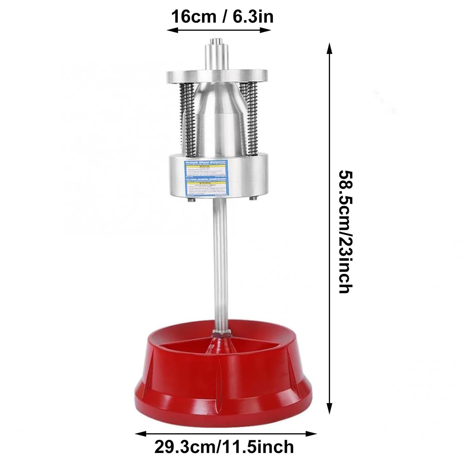 Soporte De Equilibrio De Neumáticos para Ruedas, Equilibrador De Neumáticos De Equilibrio De Servicio Pesado, Herramientas De Vehículos De Rueda De Balancer De Balancer De Neumáticos De Acero. para