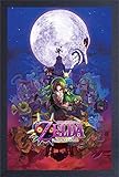 Pyramid America Nintendo Zelda Poster - The Legend of Zelda - Zelda Majoras Mask - 11 x 17 Frame Poster Wall Art, Ideal For Home Decor, Room Decor, Gaming Room Decor & Living Room Decor