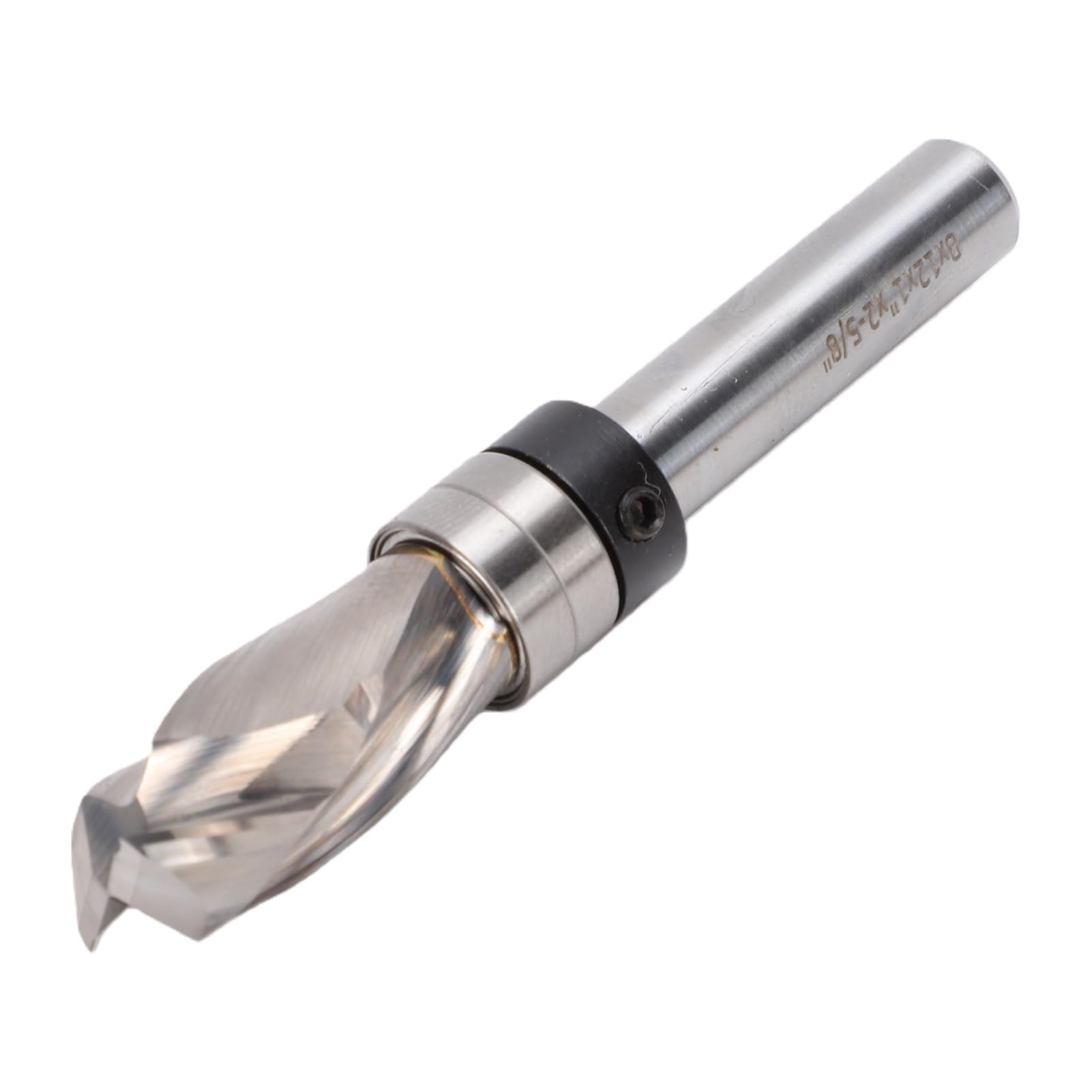 Alomejor Fresa a Spirale per Fresatura a Filo per la Lavorazione del Legno Gambo da 8 Mm di Precisione Diametro di Taglio da 12 Mm Lunghezza 25,4 Utensile in Metallo Duro per attività Manuali e CNC