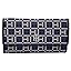Navy Blue/White