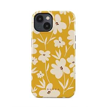 BURGA 花柄 iPhone15用ケース グリーン BURGA 花柄 iPhone15用ケース グリーン