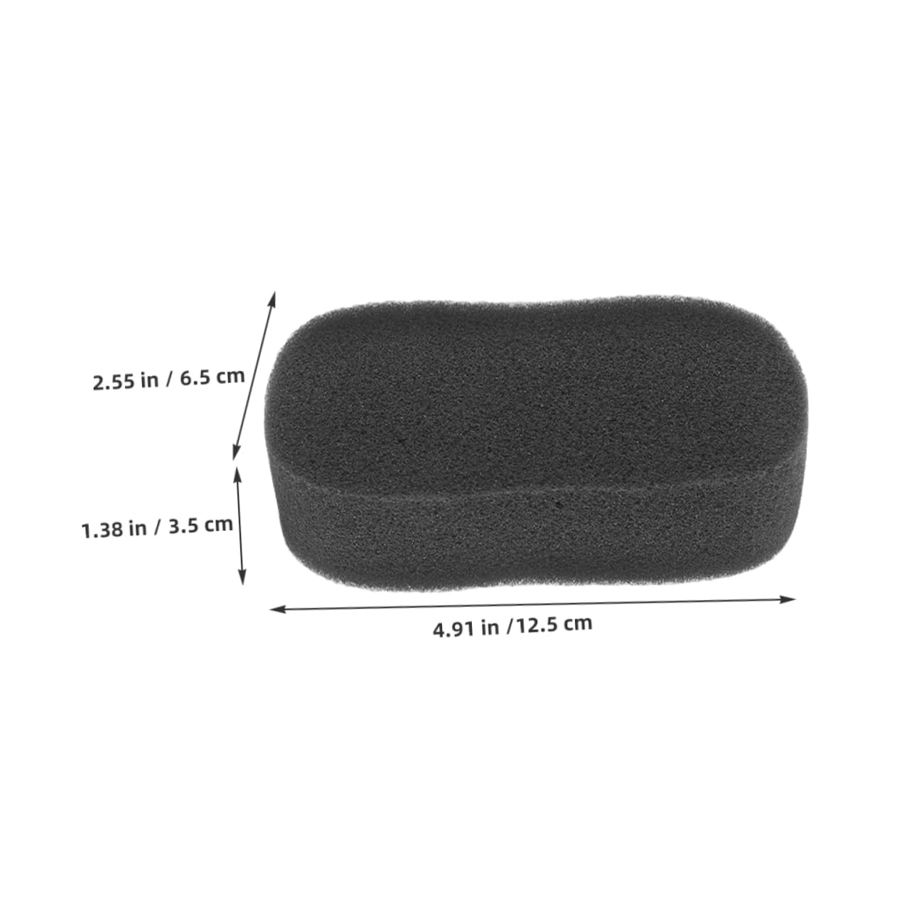 BCOATH 6Pcs Horse Bathing Sponges Soft Durable Grooming Tools for Gentle Cleaning for Daily Care Pre Competition Grooming Skin Friendly Design for Sensitive Areas