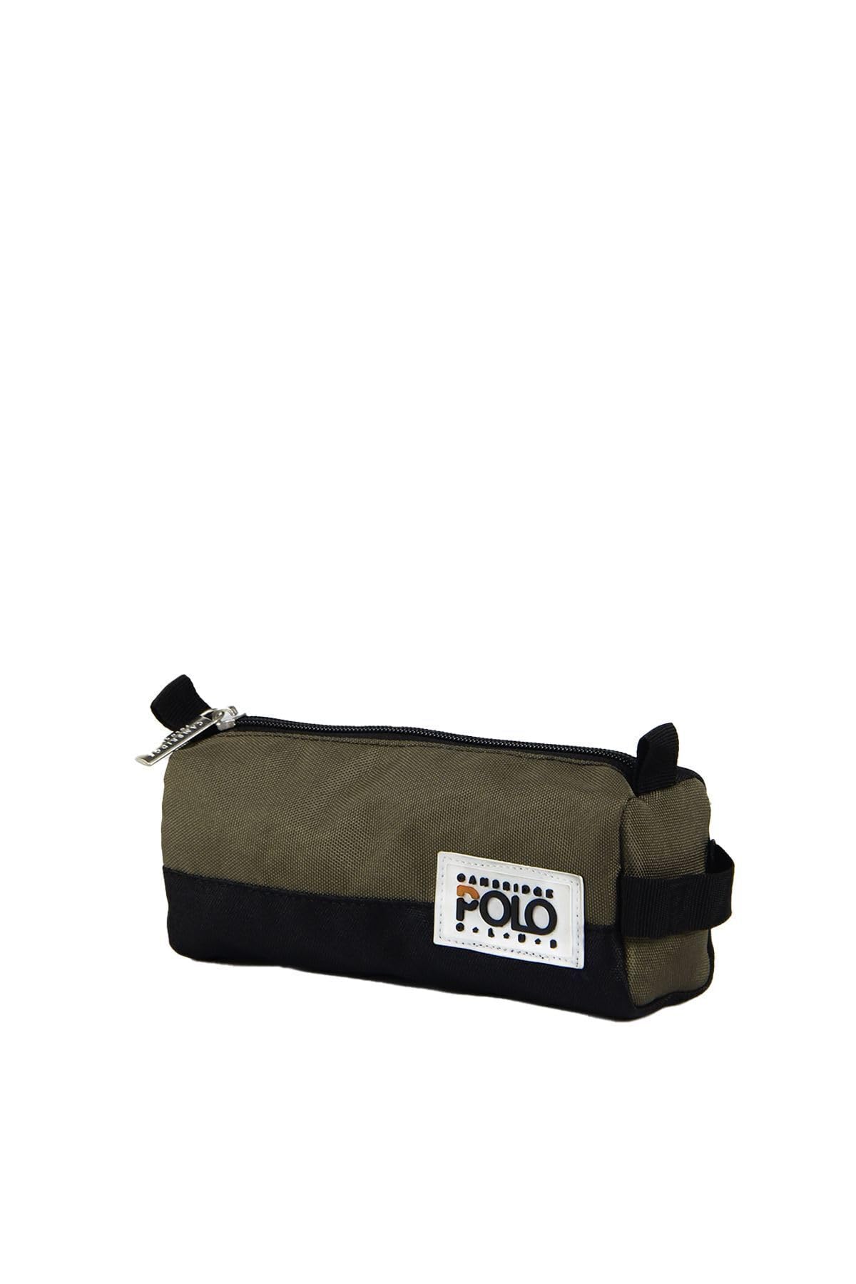 Cambridge Polo Club Unisex Tek Bölmeli Kalemlik, Tomboy, YEŞİL, Üniseks Çocuk