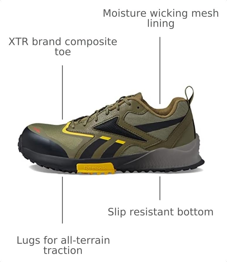 Image of Reebok Work Lavante Trail 2 Work Composite Toe Men's Oxford