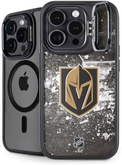 Skinit Kickstand Phone Case Compatible with iPhone 16 Pro - Officially Licensed NHL Vegas Golden Knights Jersey Design