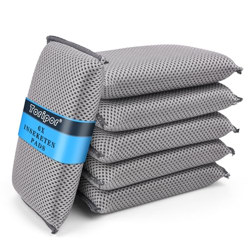 Insektenschwamm Auto Reinigungsschwamm Set, Bug Remover Sponge Insektenentferner - löst Insektenreste schonend & effektiv von Glas, Lack & Kunststoff - für Auto Motorrad Außen Reinigung Pflege