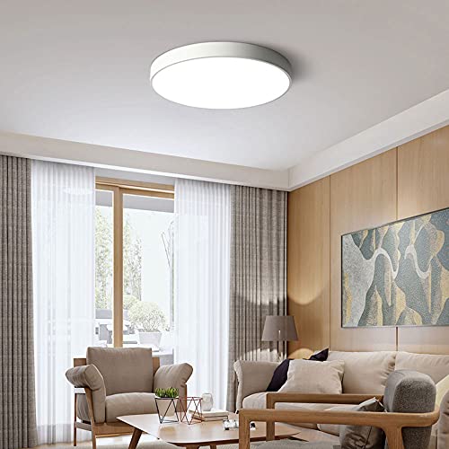 Luminaires de salon modernes avec plafonnier LED blanc réglable - 2