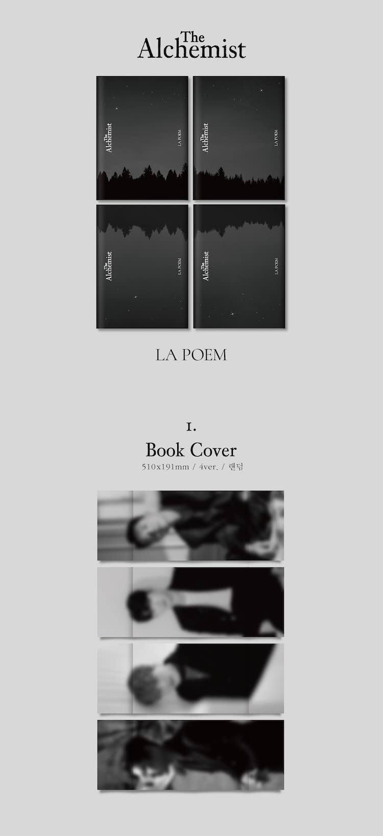 LA POEM - 2nd Mini Album The Alchemist CD (Anchor+Fire ver. SET)
