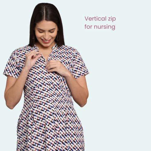 Image of Morph Maternity | Maternity Dresses for Women | Fits During Pregnancy & Post Pregnancy | Back Tie to Adjust