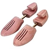 Ollieroo Men's High Grade Adjustable Red Cedar Wood Shoe Boots Tree US Size 10-11.5