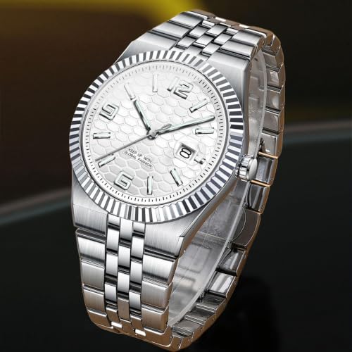 Relojes para hombre resistente al agua con correa ajustable cómodo y diario 2
