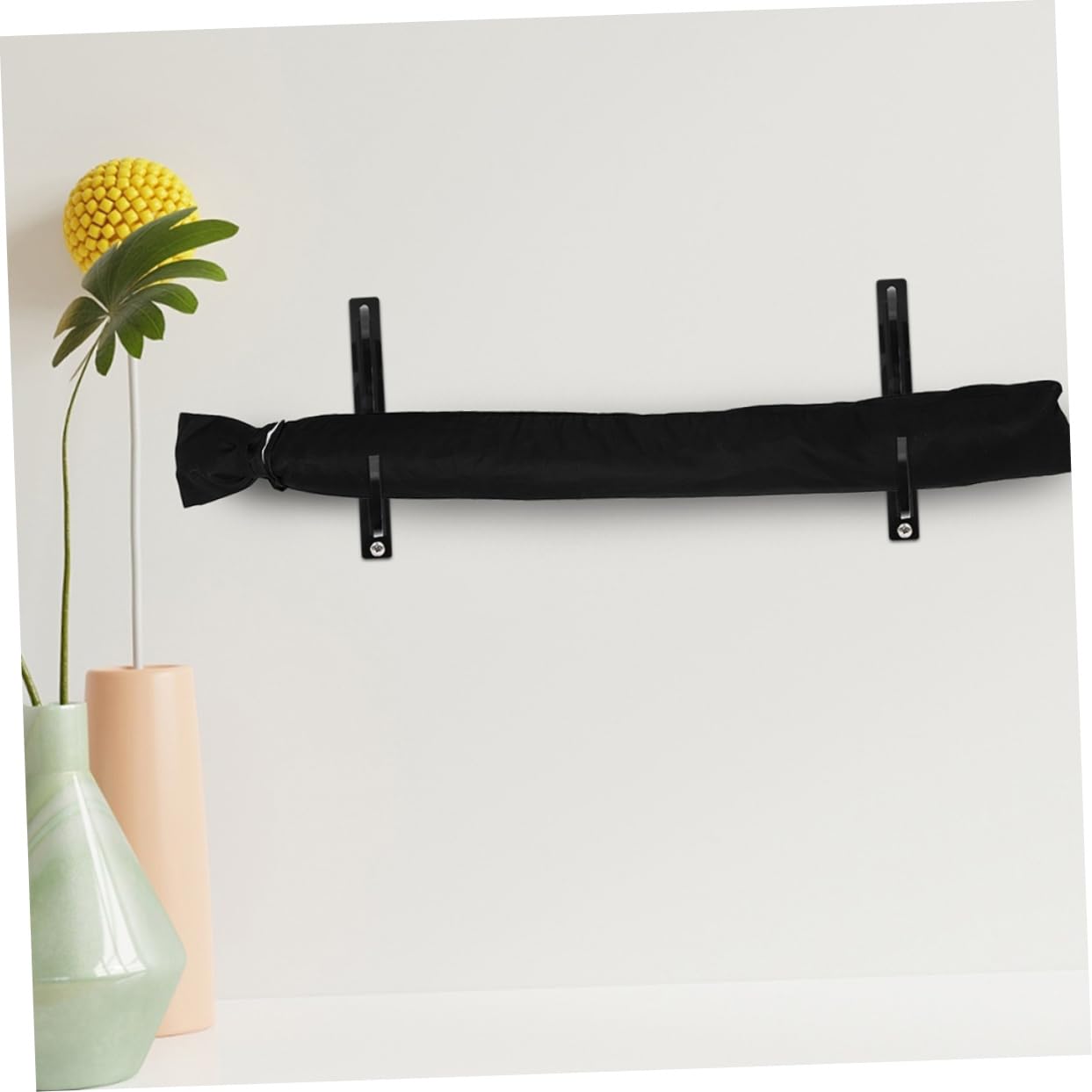 TOYANDONA Soporte de Espada para Pared, 3 Pares, Acrílico Negro