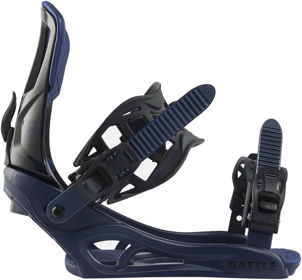 スノーボードビンディング ブラック/ブルー スノーボードビンディング ブラック/ブルー