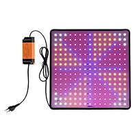 KTCINA Pflanzenlampe Led Vollspektrum 225 Leds 45w Pflanzenlampe Led Hängend Mit 4 Haken Pflanzenlampe Anzucht Pflanzenleuchte Led Für Zimmerpflanzen Gemüse Blumen (rot+blau+weiß+orange)
