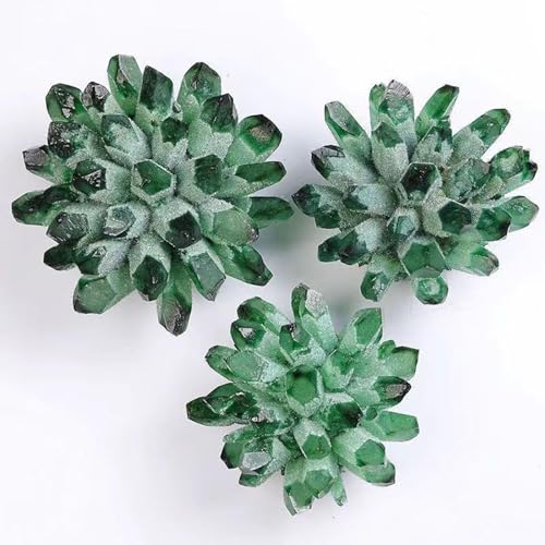 Cristal de quartz vert en cluster idée cadeau déco originale 350g - 3