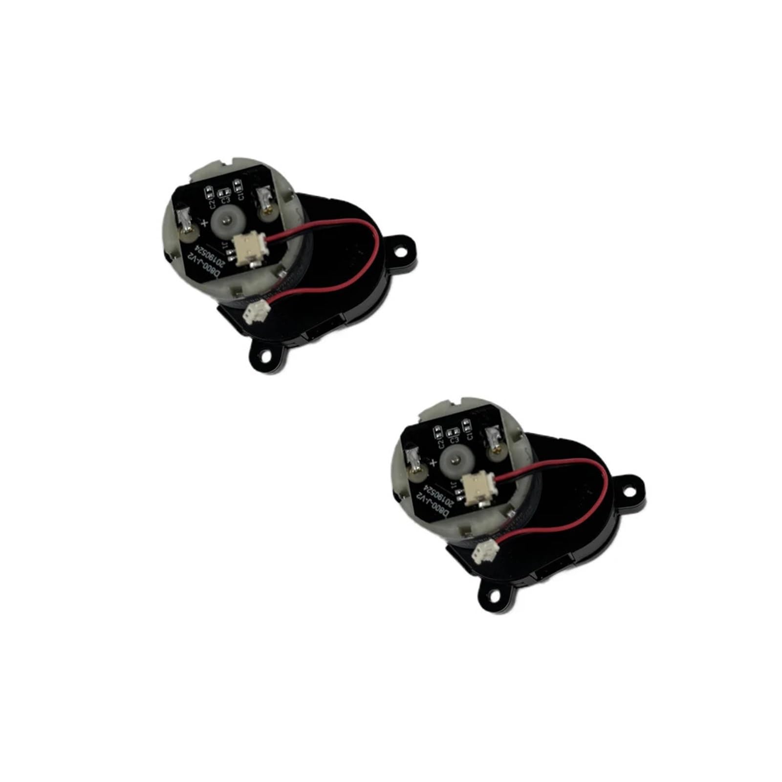 Side Brush Motor，compatible For Roidmi， EVA Sweeper Robot Vacuum Cleaner Spare Parts Side Brush Gearbox(2pcs)