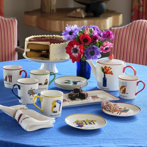 Kit Kemp Spode Mug 12oz Doodle miniatura 2