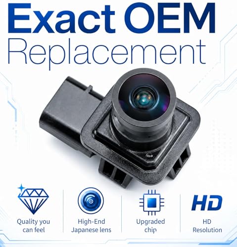 Image of No. EB5Z-19G490-A Rear View Backup Reverse Parking Camera /Rear View Camera | Compatible with Ford Explorer Limited 2011 2012 2013 2014 2015 Reverse Park Assist Camera Replace EB5Z19G490A BB5Z19G490A