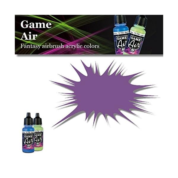 Vallejo Game Air Farbe 17 ml, Grundfarbe Alien Purple – Bild 3