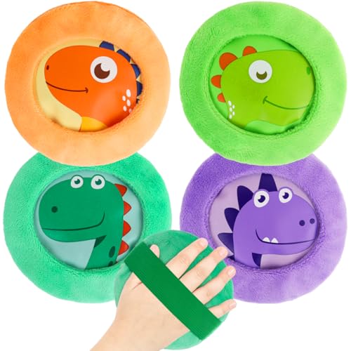 Hilph Kühlpack Kinder Kühlpads mit Weichem Stoffhülle für Kinder 4 Ungiftig Kleine Kühlkissen Coolpack für Fieber Beulen Weisheitszähne Prellung Müde Augen Stillen Insektenstiche