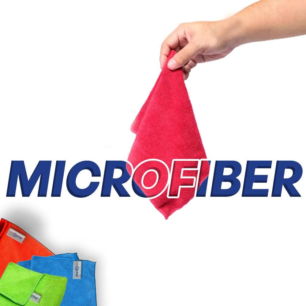 Panno Per La Pulizia In Microfibra POLYTE Premium, 16 X 16 Pollici Confezione Da 12 Nero~p104803343 - Foto 12