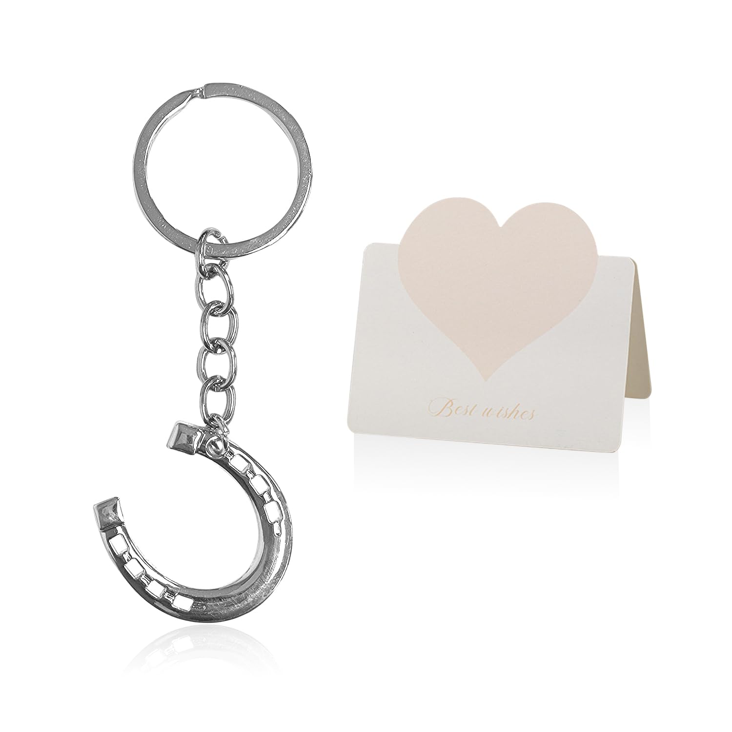 Llavero Bravo Team Lucky En Forma De Herradura Y Ojo Maligno | Meses