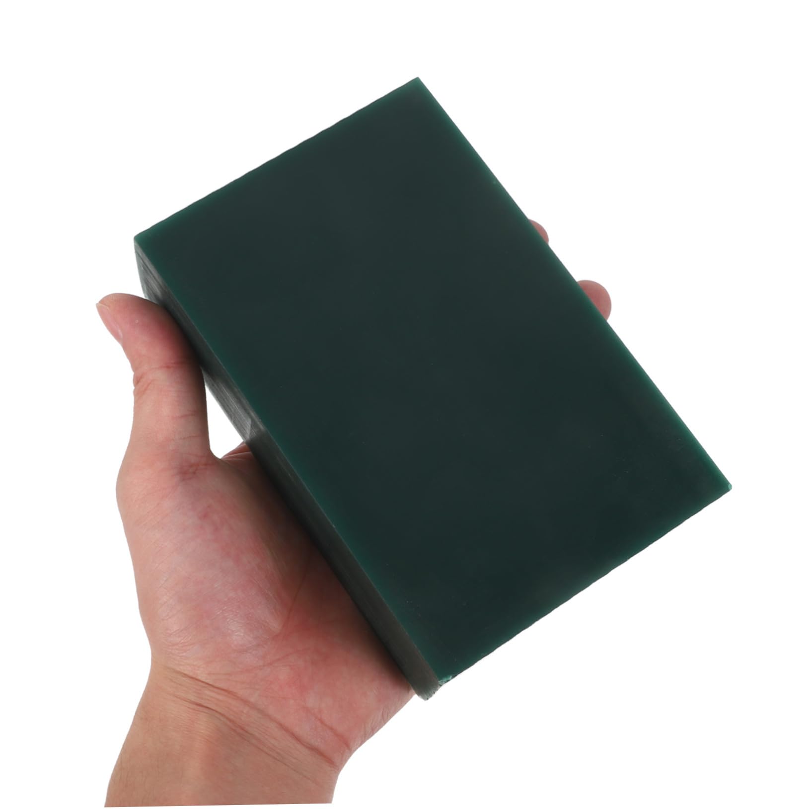 Housoutil Blocco di Cera per Gioielli per Intaglio e Fusione, Materiale per Stampaggio di Precisione, Cera Rettangolare Verde, Strumento per Creazione e Modellazione di Gioielli,
