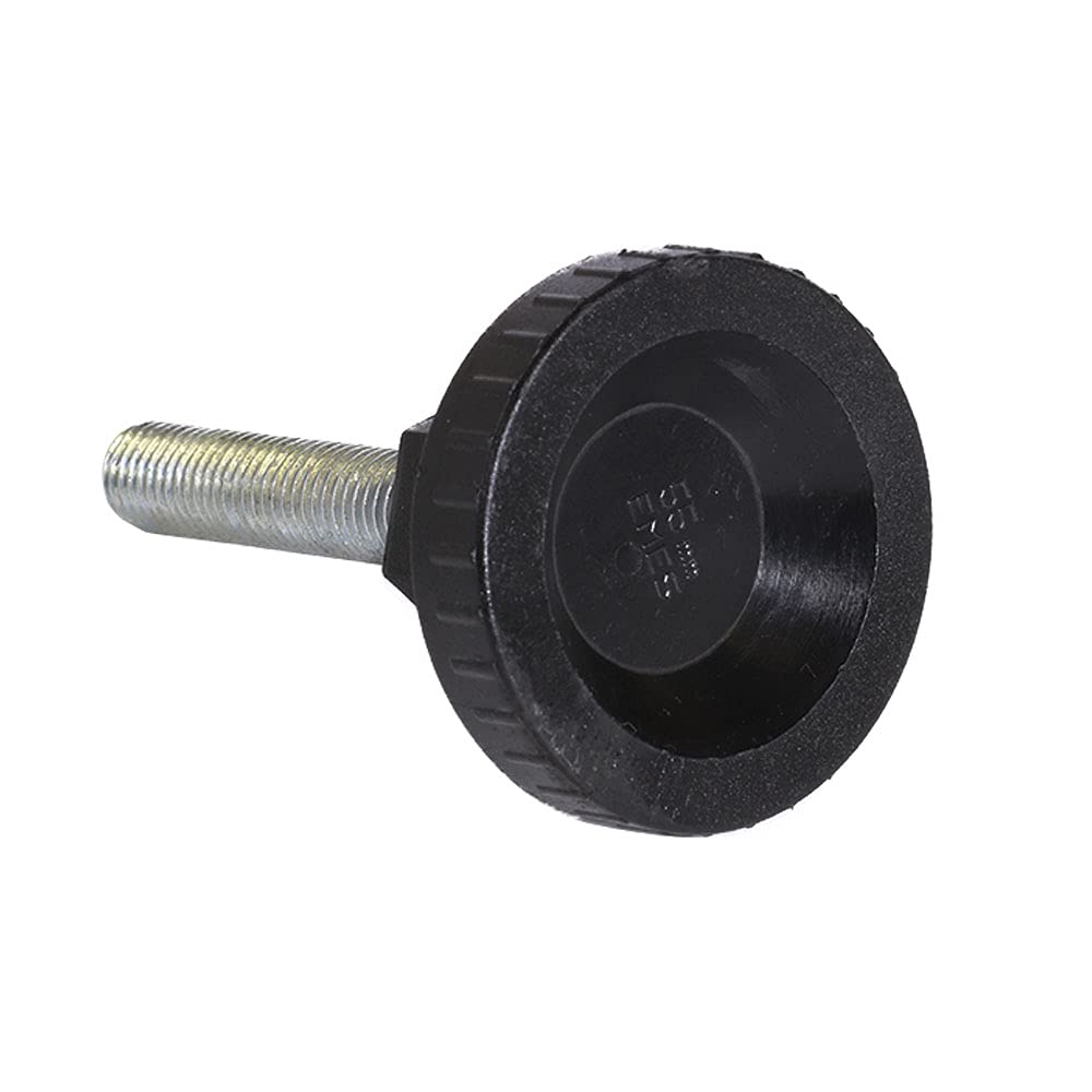 Badem10 Rotil Ayak M10 55 mm Siyah Profil Ayağı 8 cm