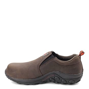 靴 MERRELL JUNGLE MOC CRAFTED Merrell Jungle Moc Men's Composite Toe Slip on Work Shoes