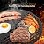 only fire BBQ Griddle and Grate Combo Kit for Weber 22 inch Kettle Charcoal Grills