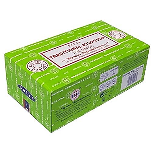 Incienso Nag Champa Satya - Traditional Ayurveda - 15 G Cover