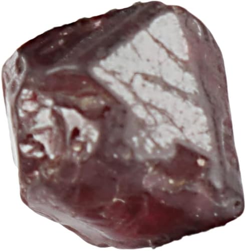 GEMHUB Espinela roja cruda pequeña y curativa natural de 1.70 unidades de piedra suelta Espinela birmana, M, Gema, espinela birmana