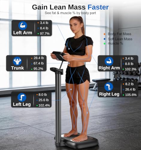 Image of GE Smart Scale Body Weight BMI Fat, Segmental Data Dual-Frequency Bend-Free