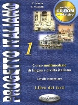 Paperback Progetto Italiano 1: Beginning - Intermediate Book