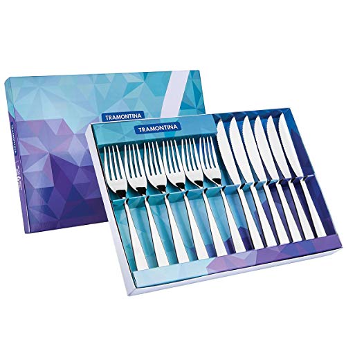 Jogo para Churrasco Tramontina Cosmos em Aço Inox 12 Peças