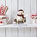 7 Inch Tall LED Snowman Stocking Holder
